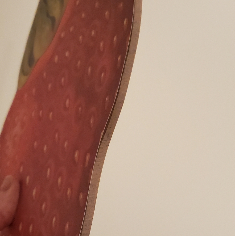 Vintage Wilscombe Strawberry Melamine, 11" Cutting Board,Made in England, EUC - Picture 3 of 14
